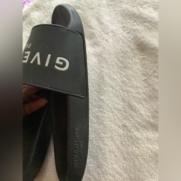 Givenchy Logo Rubber Ladies Slippers - Picture 11 of 16